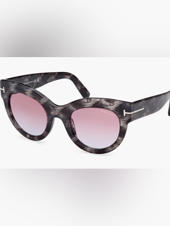 Tom Ford ‘Lucilla’ 51 mm Gradient Cat Eye Sunglasses main image 12